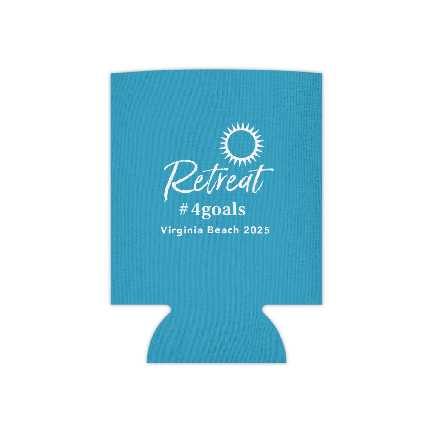 Turquoise Can Cooler