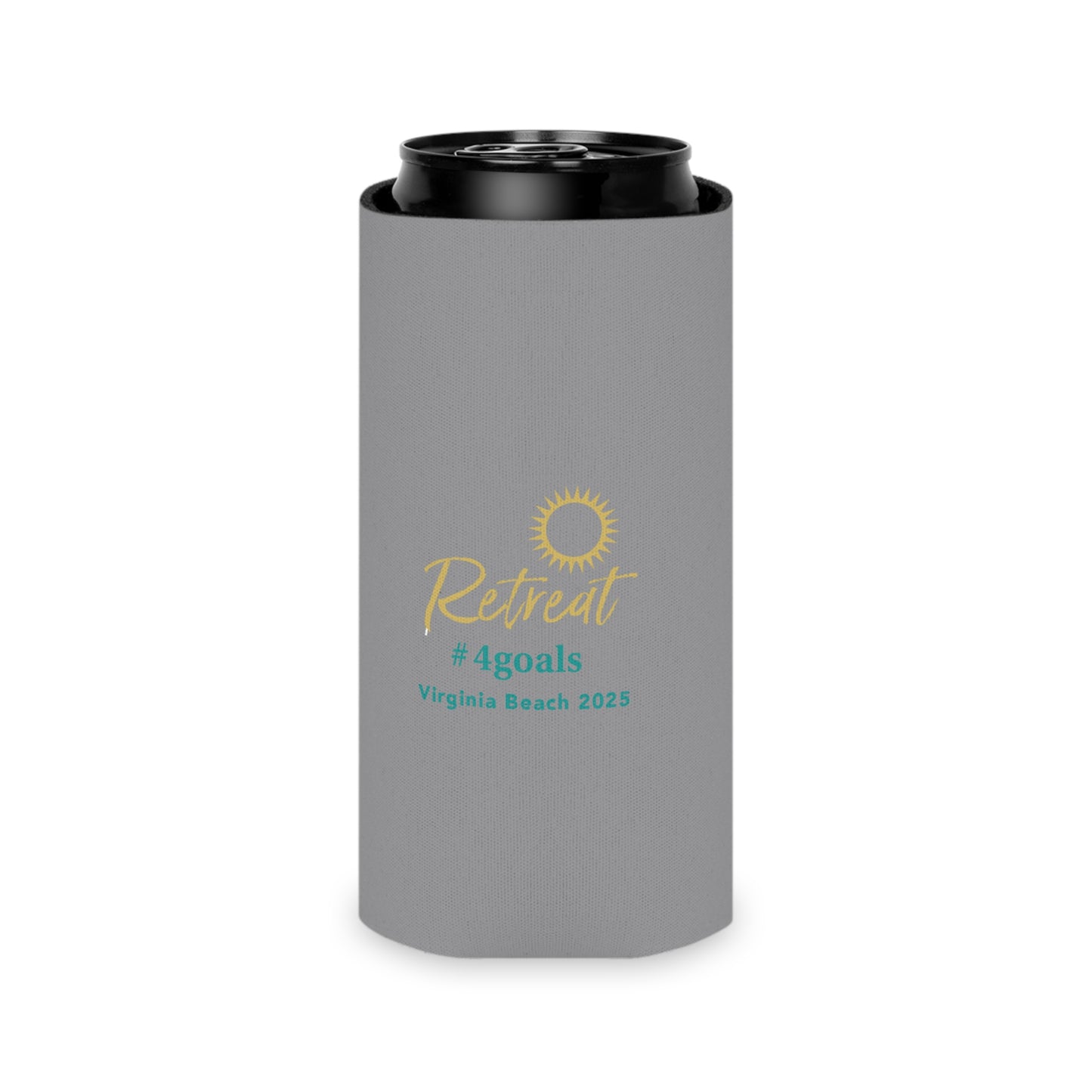 Grey Can Cooler