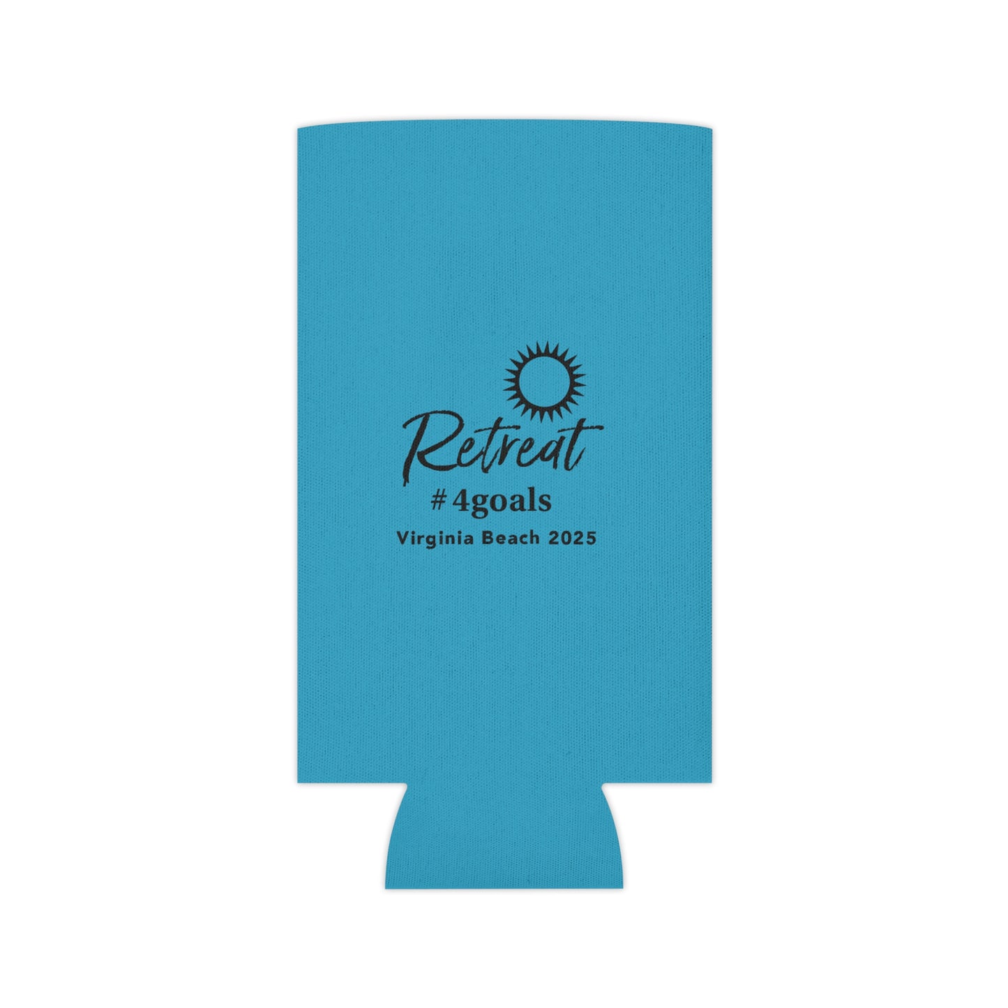 Turquoise Can Cooler