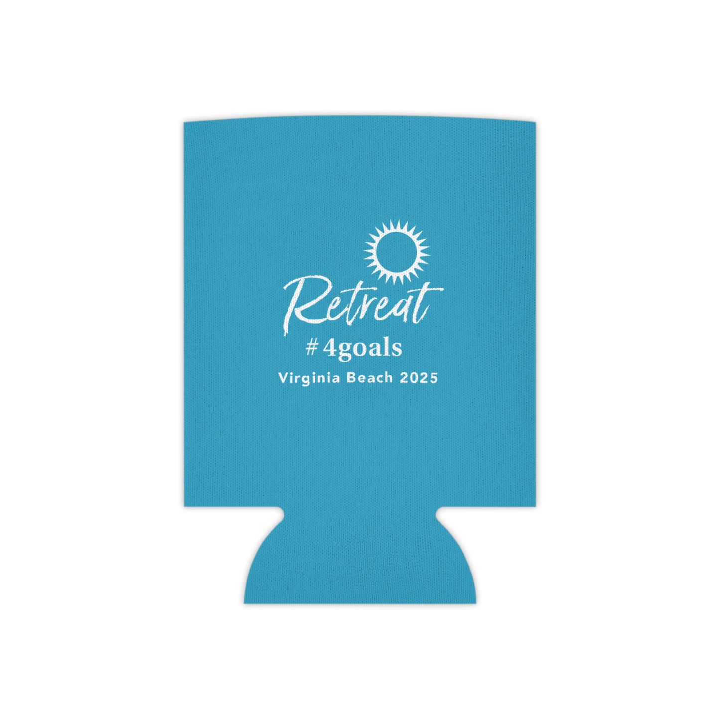 Turquoise Can Cooler