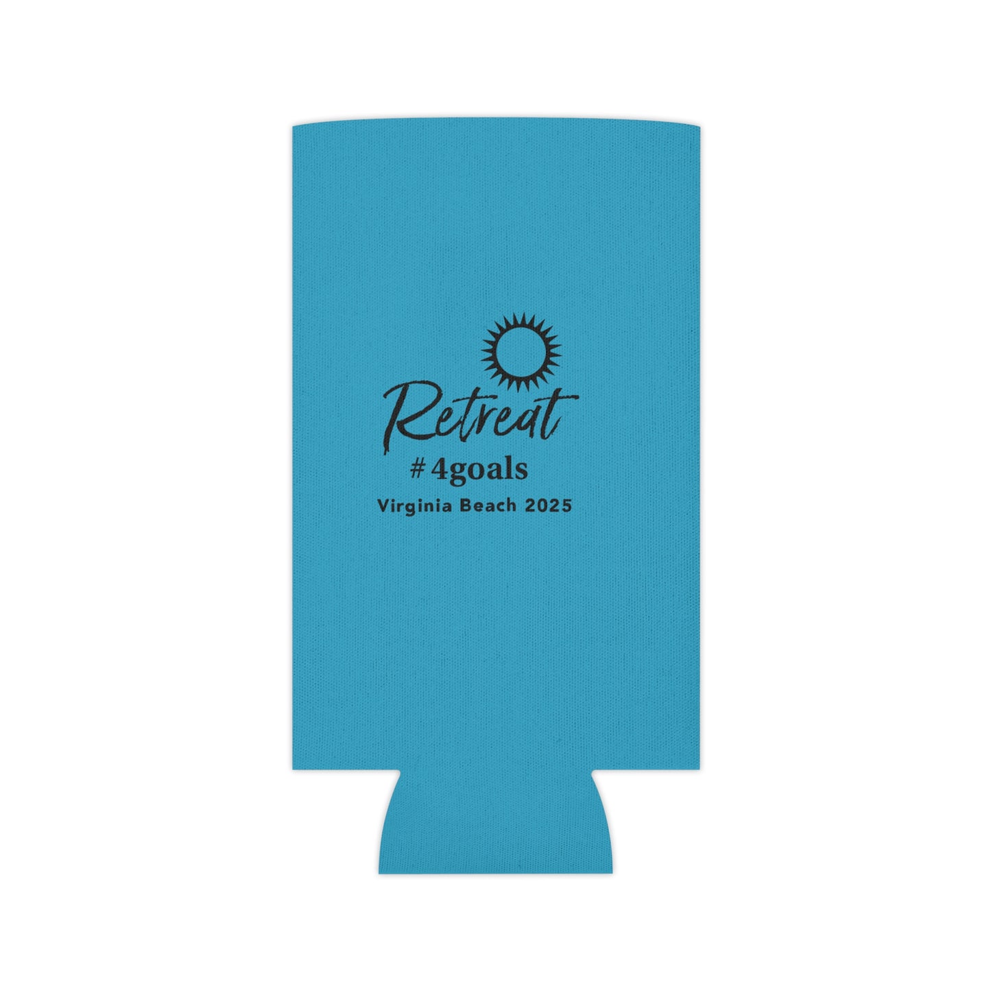 Turquoise Can Cooler